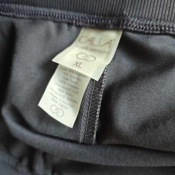 NWT Calia Pants Anywhere Luxe Jogger XL Black Lightweight Packable Travel Athlet - Picture 9 of 9